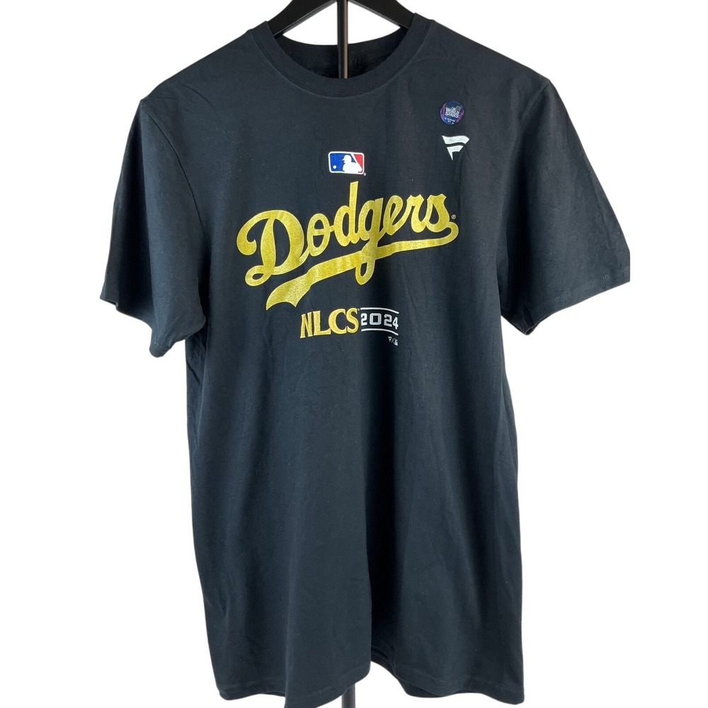 NWOT Dodgers NLCS 2024 MLB Fanatics T-Shirt Baseball Black Mens Size M